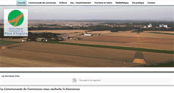 Desktop Screenshot of cc-pays-anglure.com